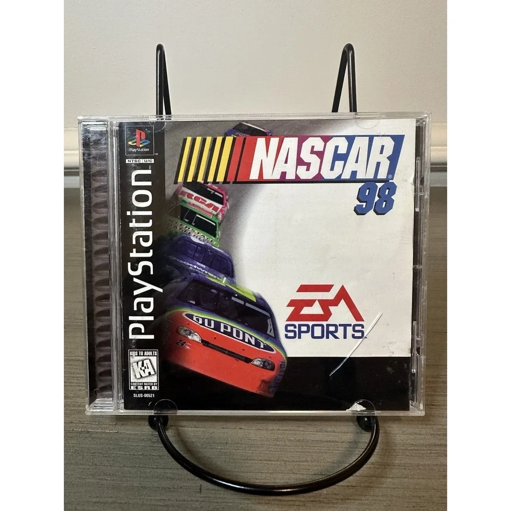 PS1 NASCAR Games Lot‎ - NASCAR 98 CIB, NASCAR 99 (No Manual), NASCAR 2001 CIB